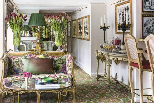 UNIWORLD Boutique River Cruises SS Catherine Interior Van Gogh Lounge 3.Jpg